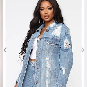 Fashion Nova Krissy Jean Jacket